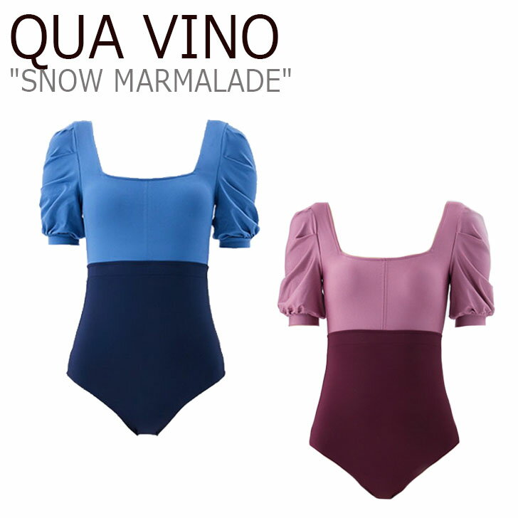 クアビノ 水着 モノキニ QUA VINO レディース SNOW MARMALADE スノー マーマレード BLUE ブルー RED レッド 3634957 ウェア