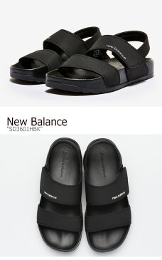 ニューバランス サンダル New Balance メンズ レディース SD 3601 HBK BLACK ブラック SD3601HBK シューズ 【中古】未使用品