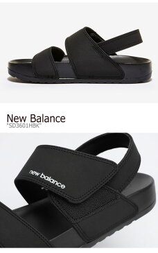 ニューバランス サンダル New Balance メンズ レディース SD 3601 HBK BLACK ブラック SD3601HBK シューズ 【中古】未使用品