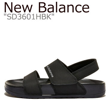 ニューバランス サンダル New Balance メンズ レディース SD 3601 HBK BLACK ブラック SD3601HBK シューズ 【中古】未使用品