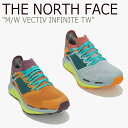 楽天1WEEK（ワンウィーク）ノースフェイス スニーカー THE NORTH FACE メンズ レディース W FLIGHT VECTIV TW W フライト ベックチビ TW CAMEL キャメル GRAY グレー NS97M43A/B シューズ 【中古】未使用品