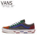 oY Xj[J[ VANS Y fB[X STYLE 36 X^C 36 BOMBAY BROWN {xCuE MULTI }` VN0A54F66T7 V[Y yÁzgpi