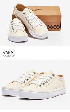 バンズ スニーカー VANS メンズ レディース UNION 2 ユニオン 2 PAPYRUS パピルス BEIGE ベージュ V3845 シューズ 【中古】未使用品