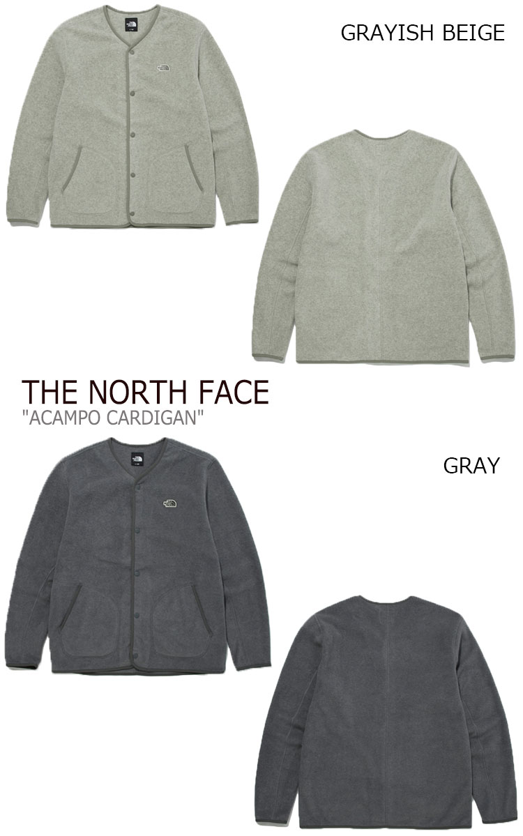 ノースフェイス アウター THE NORTH FACE メンズ レディース ACAMPO CARDIGAN アキャンポ カーディガン GRAY グレー BEIGE ベージュ NAVY ネイビー NJ5JM53A/B/C ウェア 【中古】未使用品