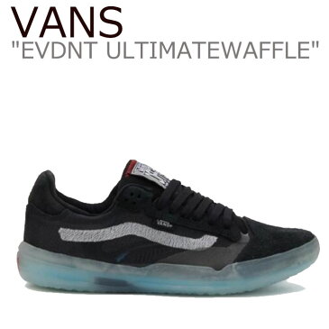 バンズ スニーカー VANS メンズ EVDNT ULTIMATEWAFFLE エビデント アルティメットワッフル BLACK ブラック VN0A5DY7B8C シューズ 【中古】未使用品