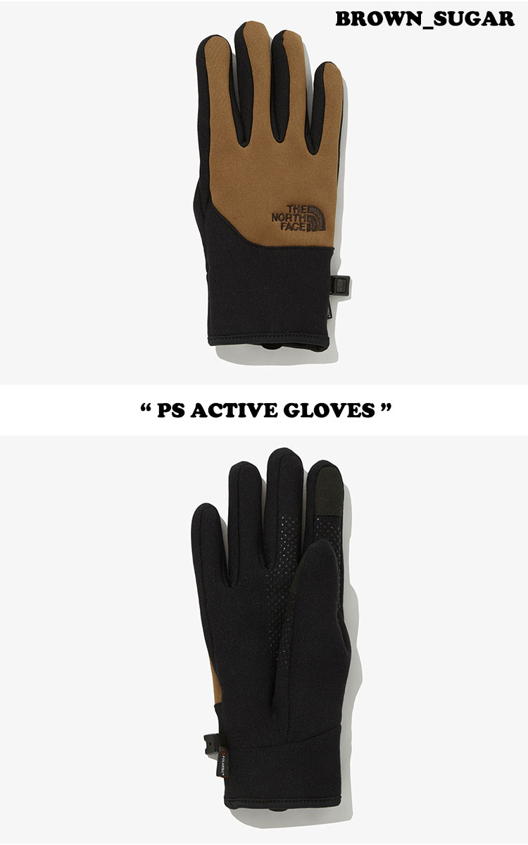 ノースフェイス 手袋 THE NORTH FACE レディース W'S PS WARM GLOVES W'S パワー ストレッチ ウォーム グローブ BLACK ブラック BROWN_SUGAR ブラウンシュガー NJ3GM54A/B ACC 【中古】未使用品