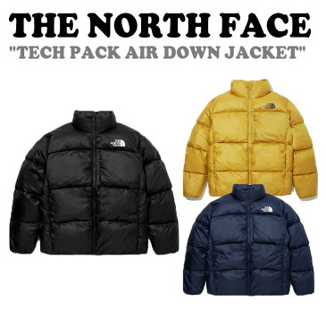 ノースフェイス ジャケット THE NORTH FACE メンズ レディース TECH PACK AIR DOWN JACKET テック パック エアー ダウンジャケット BLACK ブラック NAVY ネイビー BROWN SUGAR ブラウン シュガー NJ1DM50A/B/D ウェア 【中古】未使用品