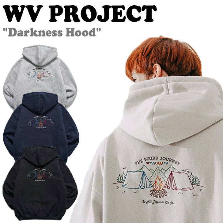 ダブリューブイ プロジェクト パーカー 正規販売店 WV PROJECT メンズ レディース Darkness Hood ダークネス フード 全4色 MJHD7427 ウェア