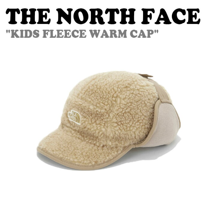 ノースフェイス キャップ THE NORTH FACE KIDS FLEECE WARM CAP キッズ フリース ウォーム キャップ BEIGE ベージュ NE3CM51S ACC 【中古】未使用品