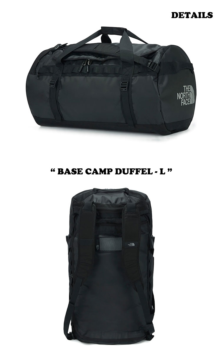 ノースフェイス ダッフルバッグ THE NORTH FACE メンズ レディース BASE CAMP DUFFEL L ベース キャンプ ダッフルL BLACK ブラック NN2FM33A バッグ 【中古】未使用品