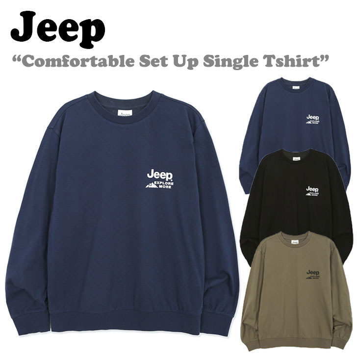 W[v T Jeep Y fB[X Comfortable Set Up Single Tshirt RtH^u ZbgAbv VO TVc NAVY lCr[ BLACK ubN KHAKI J[L NтȂ JM3TSU082NA/BK/KH EFA
