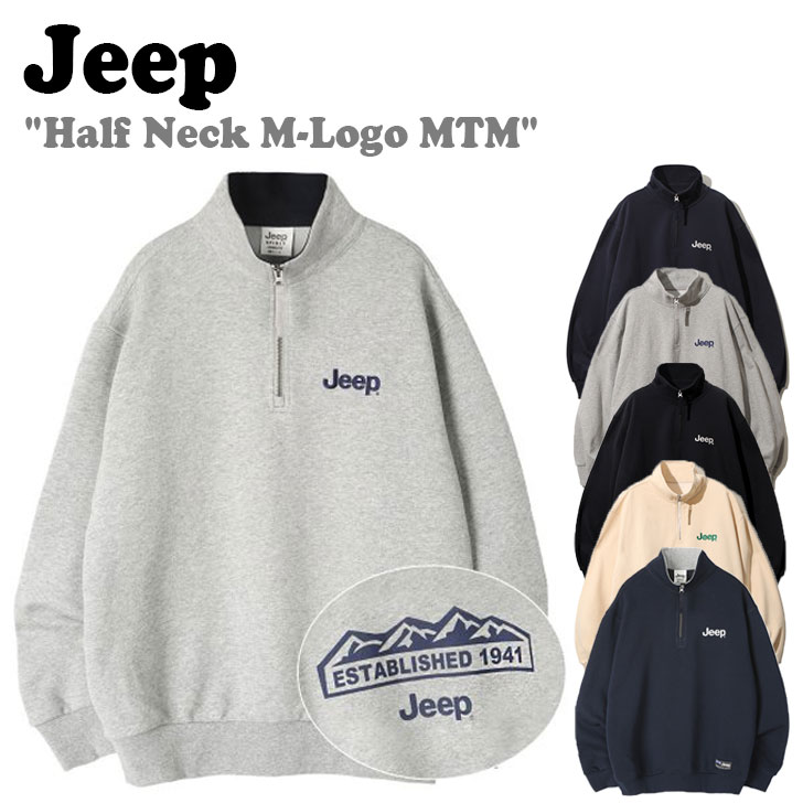 y[J[L/zzW[v g[i[ Jeep Y fB[X Half Neck M-Logo MTM n[t lbN WbvAbv MS XEFbgVc N S6F JM5TSU738BK/MG/DA/LR/IV/NA EFA