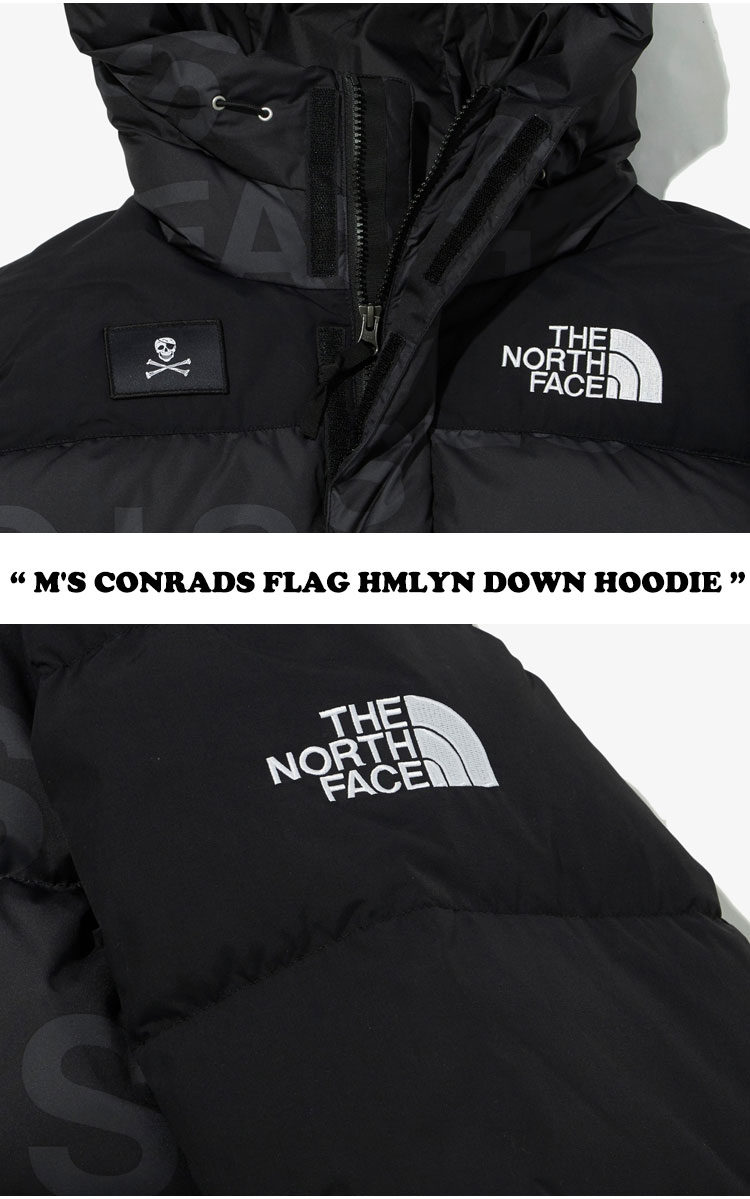 ノースフェイス アウター THE NORTH FACE メンズ M'S CONRADS FLAG HMLYN DOWN HOODIE コンラッド フラッグ ヒマラヤン ダウン フーディー BLACK ブラック NJ1DM56A ウェア 【中古】未使用品