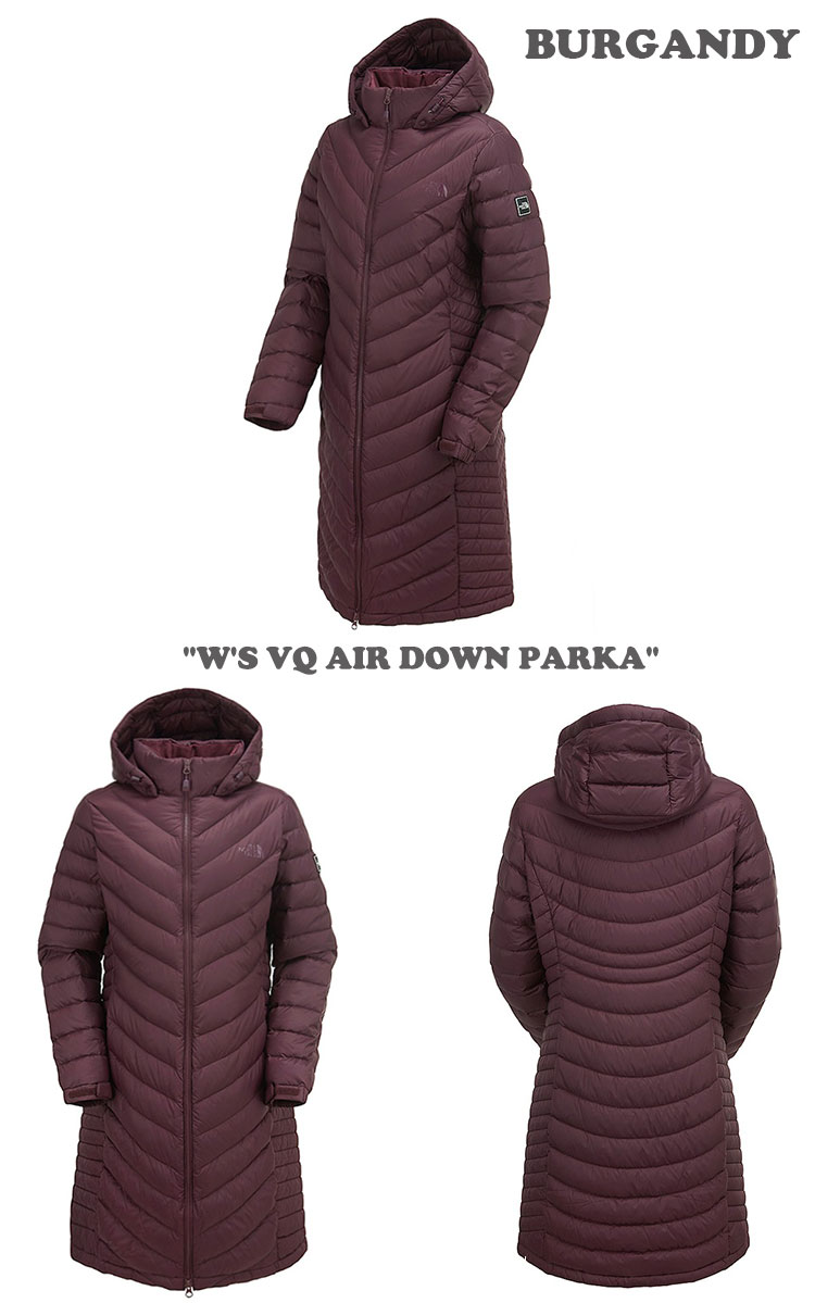 ノースフェイス ダウン THE NORTH FACE レディース W'S VQ AIR DOWN PARKA VQ エア ダウンパーカ BLACK ブラック INK インク BURGANDY バーガンディー NJ1DK83A/B/C ウェア 【中古】未使用品