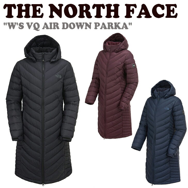 ノースフェイス ダウン THE NORTH FACE レディース W'S VQ AIR DOWN PARKA VQ エア ダウンパーカ BLACK ブラック INK インク BURGANDY バーガンディー NJ1DK83A/B/C ウェア 【中古】未使用品