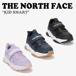 ノースフェイス スニーカー THE NORTH FACE 男の子 女の子 KID SMART キッズ スマート BLACK ブラック NAVY ネイビー LILAC ライラック NS96M53A/B/C シューズ 【中古】未使用品