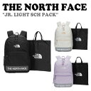 ノースフェイス 韓国 バックパック THE NORTH FACE 男の子 女の子 JR. LIGHT SCH PACK ジュニア ライト スクールパック 全3色 NM2DN06R/S/T バッグ 【中古】未使用品