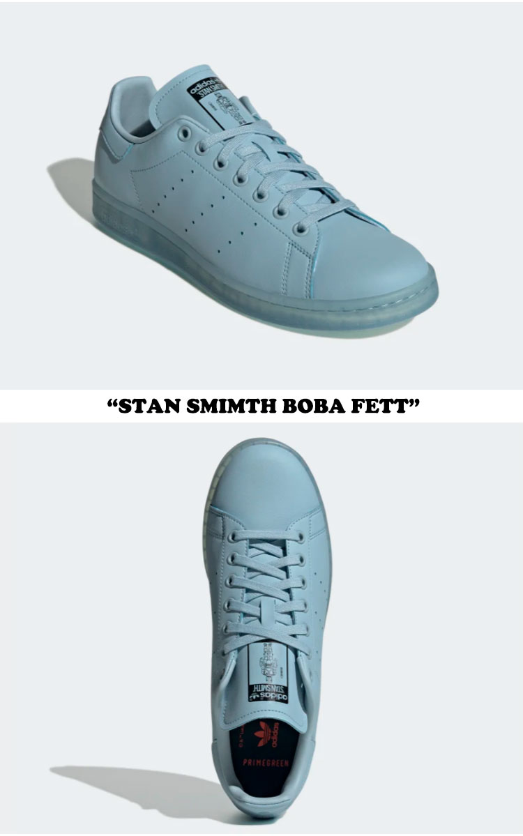 アディダス スニーカー adidas メンズ レディース STAN SMIMTH BOBA FETT スタンスミス ボバフェット ASH GREY アッシュグレー CORE BLACK コアブラック SOLAR RED ソラーレッド GX6777 シューズ 【中古】未使用品