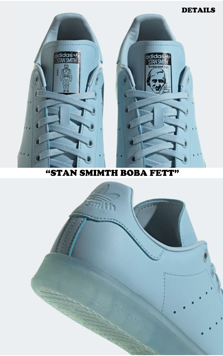 アディダス スニーカー adidas メンズ レディース STAN SMIMTH BOBA FETT スタンスミス ボバフェット ASH GREY アッシュグレー CORE BLACK コアブラック SOLAR RED ソラーレッド GX6777 シューズ 【中古】未使用品