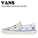 oY Xj[J[ VANS Y fB[X CLASSIC SLIP-ON 98 DX NVbNXb|98fbNX ANAHEIM FACTORY HERITAGE EMBROIDERY AinCt@Ng[ we[W GuC_[ VN0A5KX8AVZ V[Y yÁzgpi