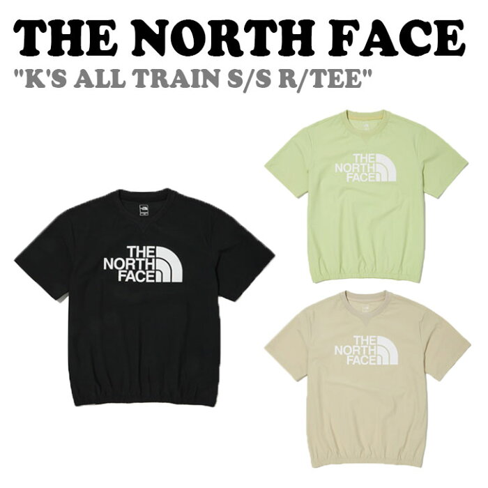 ノースフェイス Tシャツ THE NORTH FACE K'S ALL TRAIN S/S R/TEE キッズ オール トレイン ショートスリーブ ラウンドTEE 全3色 NT7UN16S/T/U ウェア【中古】未使用品