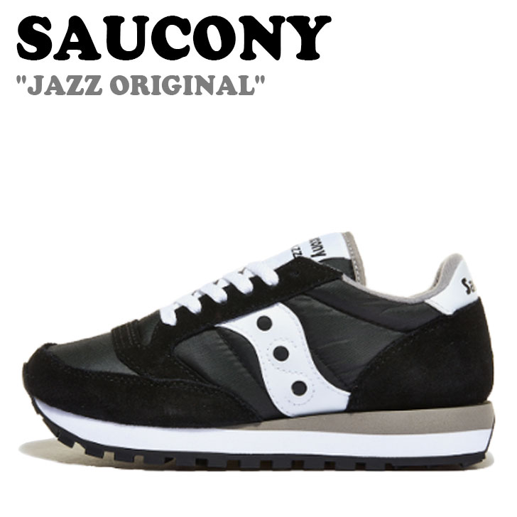 åˡ ˡ SAUCONY  ǥ JAZZ ORIGINAL 㥺ꥸʥ BLACK ֥å WHITE ...