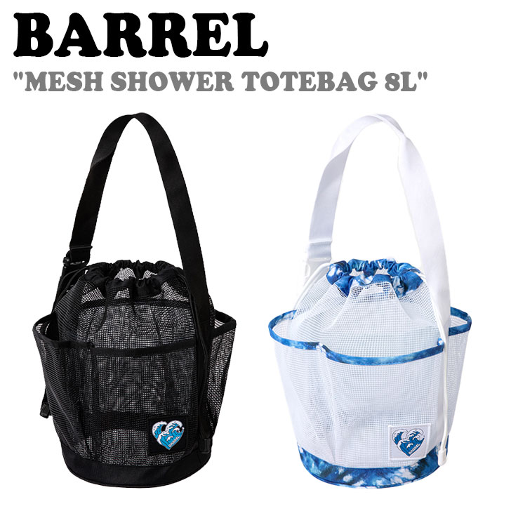 o PVCobO BARREL Y fB[X MESH SHOWER TOTEBAG 8L bV V[ g[gobO 8bg r[`obO S2F BI1USBG01LTD/BLK obO