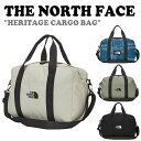 【即納カラー有/国内配送】ノースフェイス ボストンバッグ THE NORTH FACE メンズ レディース HERITAGE CARGO BAG ヘリテージ カーゴバッグ BLACK ブラック CREAM クリーム BLUE ブルー KHAKI カーキ NN2PN14A/B/C/D バッグ 【中古】未使用品