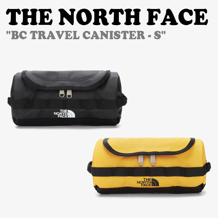 ノースフェイス ボストンバッグ THE NORTH FACE メンズ レディース BC TRAVEL CANISTER S ベースキャンプ トラベル キャニスター S BLACK ブラック GOLD ゴールド NN2PN39A/B バッグ 【中古】未使用品