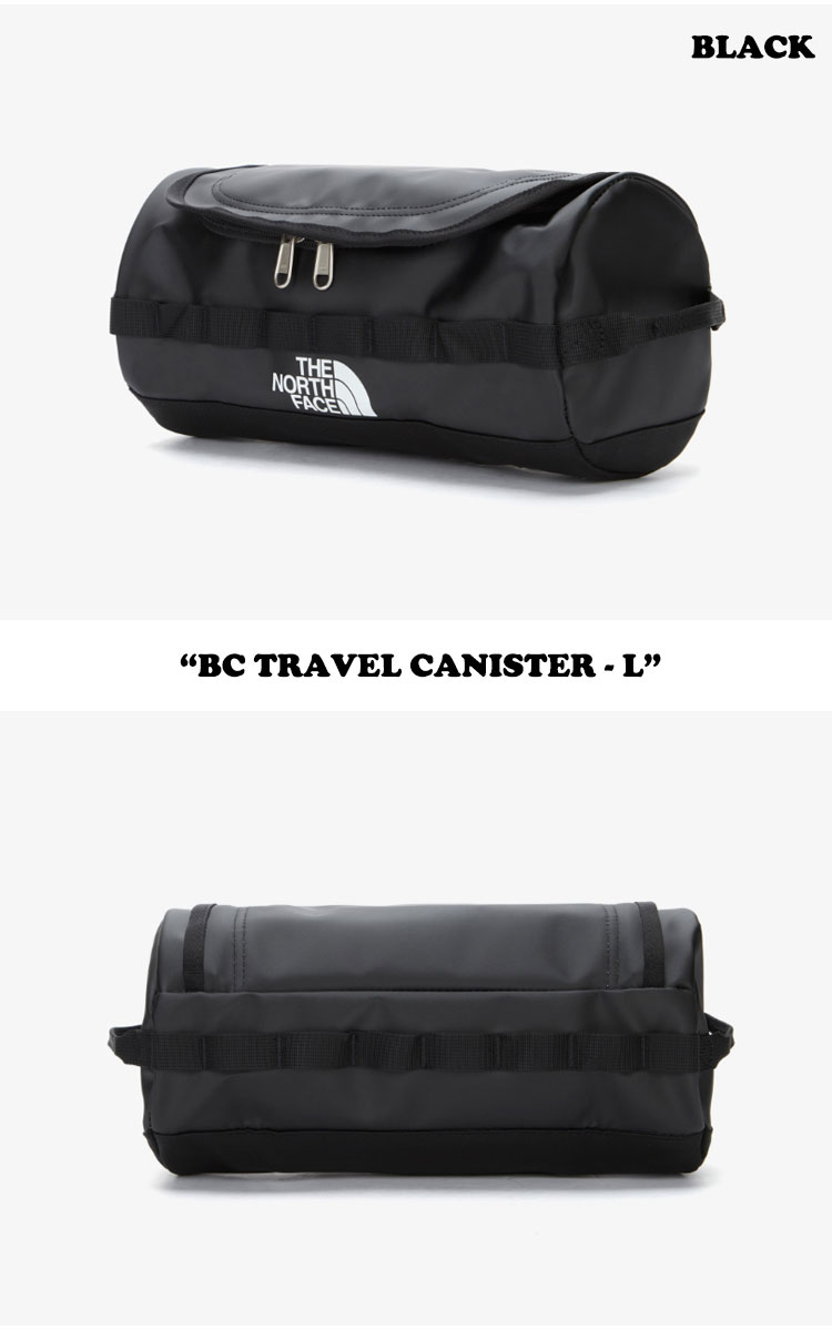 ノースフェイス ボストンバッグ THE NORTH FACE メンズ レディース BC TRAVEL CANISTER L ベースキャンプ トラベル キャニスター L BLACK ブラック GOLD ゴールド NN2PN40A/B バッグ 【中古】未使用品