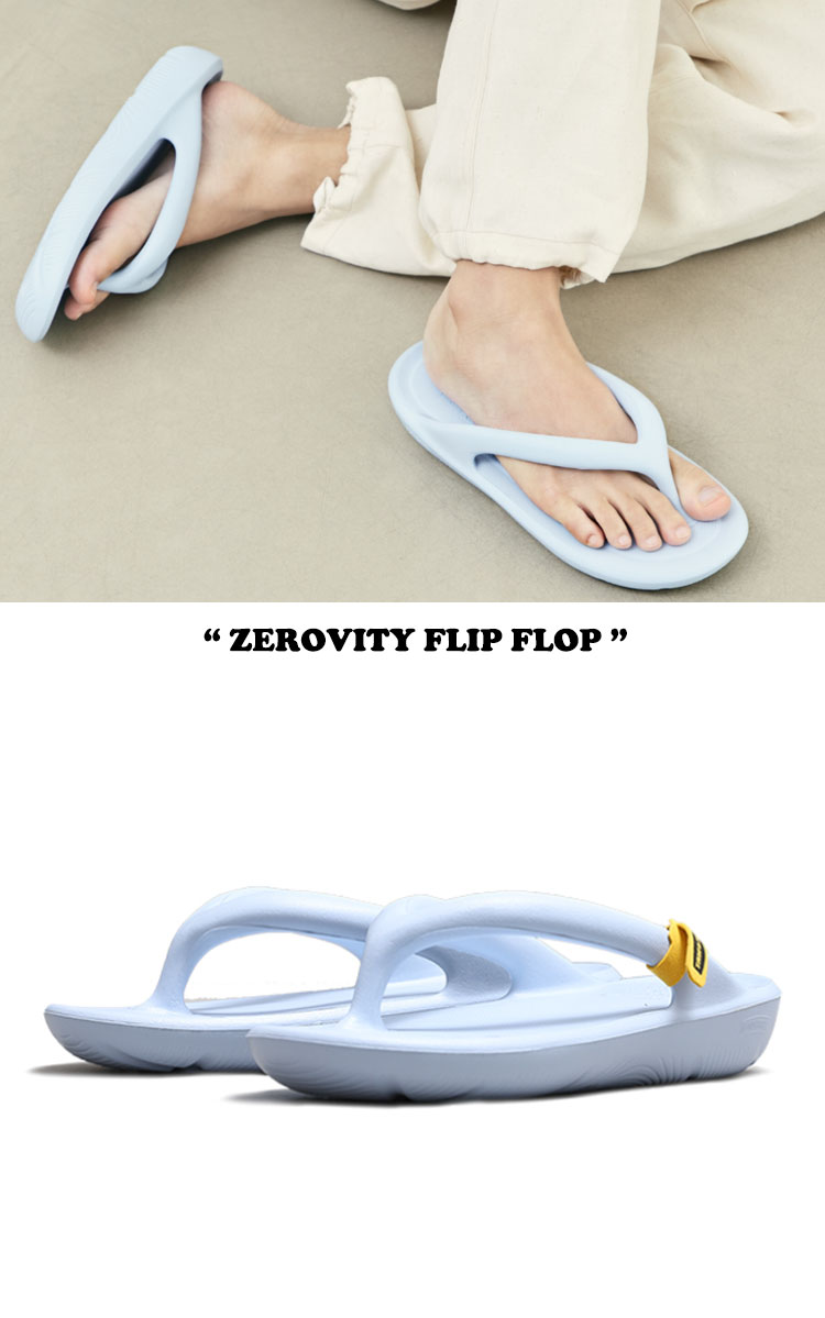 トー＆トー サンダル メンズ レディース TAW＆TOE ZEROVITY FLIP FLOP ゼロビティ フリップ フロップ BABY BLUE ベビーブルー 1086471 Z-FF-BLAJ シューズ