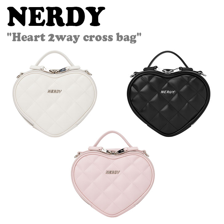 mfB V_[obO NERDY fB[X Heart 2way cross bag n[g 2EFC NXobO WHITE zCg PINK sN BLACK ubN PNEF22AA080001/101/901 obO