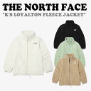 ノースフェイス フリース THE NORTH FACE K'S LOYALTON FLEECE JACKET キッズ ロイヤルトン フリースジャケット BLACK ブラック IVORY アイボリー BEIGE ベージュ SLATE_KHAKI スレート カーキ NJ4FN51S/T/U/V ウェア 【中古】未使用品