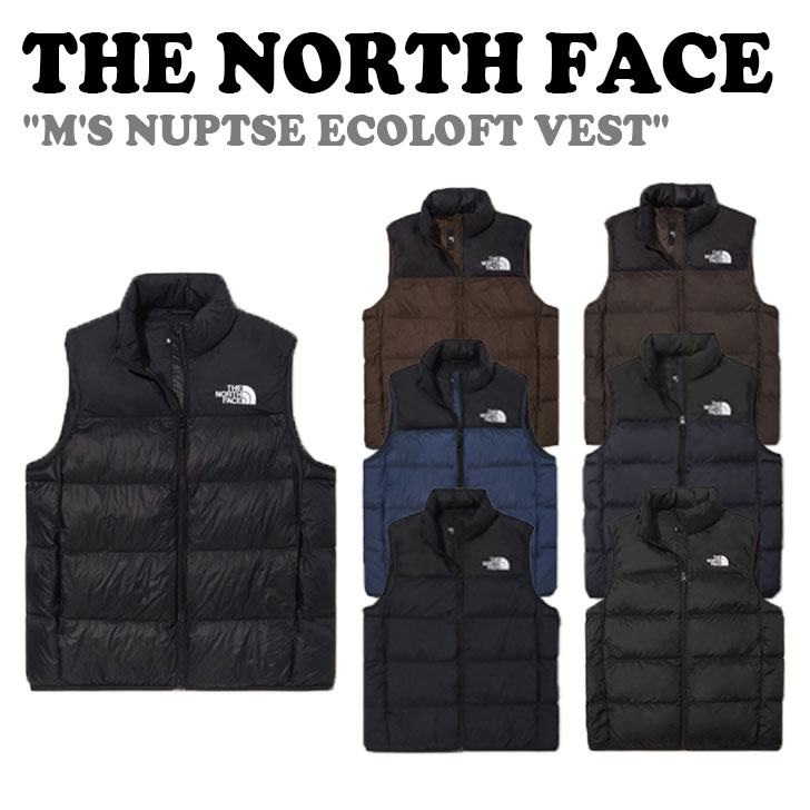 m[XtFCX xXg THE NORTH FACE Y M'S NUPTSE ECOLOFT VEST kvV GRtg xXg BLACK BROWN BLUE NAVY BROWNIE DARK NAVY REAL BLACK NV3NN60A/B/C/D/E/F/G EFA yÁzgpi