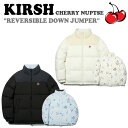 キルシー ダウン KIRSH 正規販売店 CHERRY NUPTSE REVERSIBLE DOWN JUMPER チェリー ヌプシ リバーシブル ダウン ジャンパー BLACK ブ..