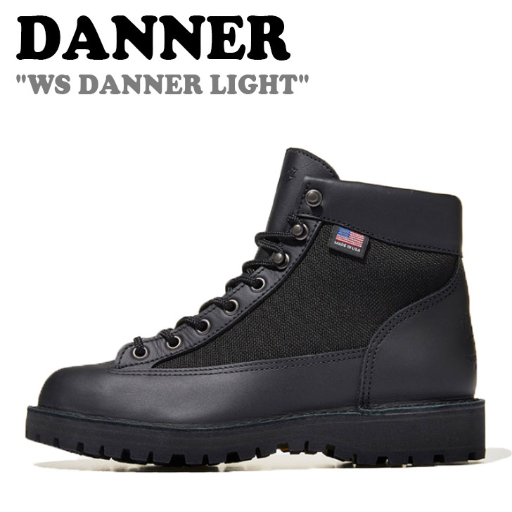 ダナー ブーツ レディース ダナー ブーツ DANNER レディース WS DANNER LIGHT ウィメンズ ダナー ライト BLACK ブラック 30466 シューズ