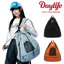 デイライフ バッグ レディース デイライフ リュック DAYLIFE 正規販売店 メンズ レディース LAYER STRING BACKPACK レイヤー ストリング バックパック BLACK ブラック GRAY グレー ORANGE オレンジ 5002088872/3/4 バッグ