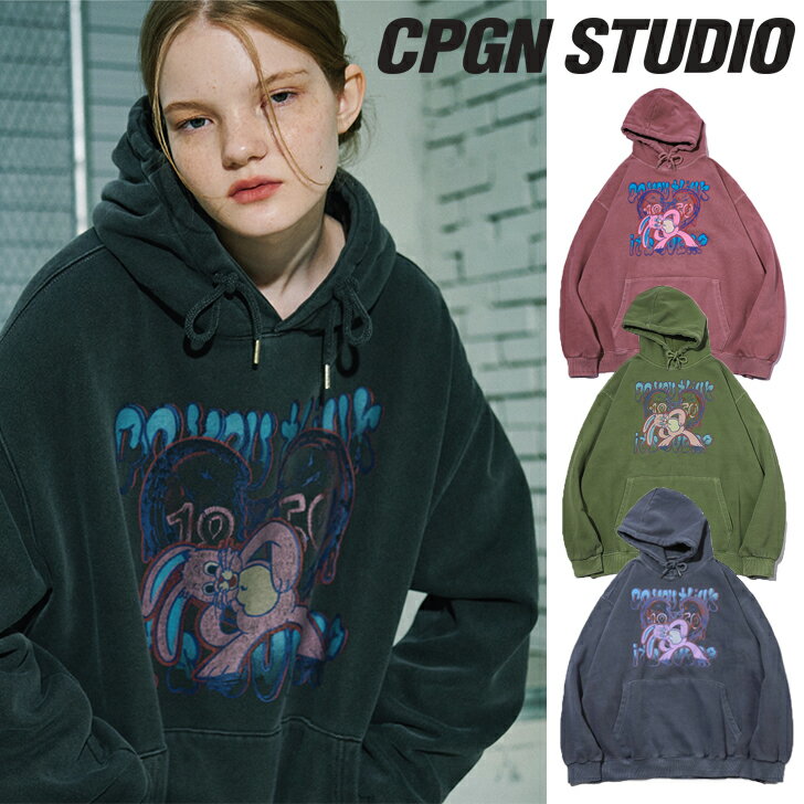 Rp[j p[J[ CPGN STUDIO K̔X Y fB[X MAD HOPPY PIGMENT HOODIE }bh zbs[ sOg t[fB[ N C22FB40/FC28/FB41/FC27 EFA