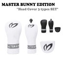 ޥХˡǥ եС MASTER BUNNY EDITION Head Cover 3 types SET إåɥС 3ץå WHITE ۥ磻 BLACK ֥å 431C1CV621WH/BK  ACC