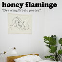 nj[t~S ^yXg[ honey flamingo K̔X h[CO t@ubN|X^[ Drawing fabric poster ؍G  1895820 ACC