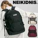 【国内配送/正規販売店】ネイキドニス リュック NEIKIDNIS ABSOLUTE BACKPACK アブソリュート バックパック 韓国ファッション BLACK BURGUNDY BEIGE 037ASB02/06/762 バッグ