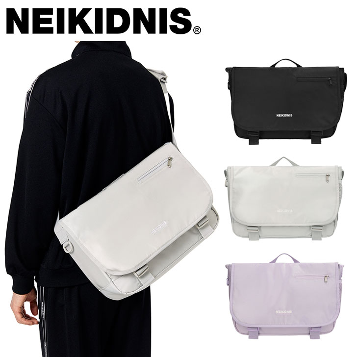 lCLhjX NXobO NEIKIDNIS K̔X Y fB[X ESSENTIAL MESSENGER BAG GbZV bZW[obO BLACK ubN MINERAL GRAY ~lO[ LAVENDER x_[ NB25ACR010 obO