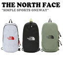 楽天1WEEK（ワンウィーク）ノースフェイス ボディバッグ THE NORTH FACE メンズ レディース SIMPLE SPORTS ONEWAY シンプル スポーツ ワンウェイ BLACK ブラック KHAKI カーキ ICE GRAY アイス グレー NN2PN61A/B/C バッグ 【中古】未使用品