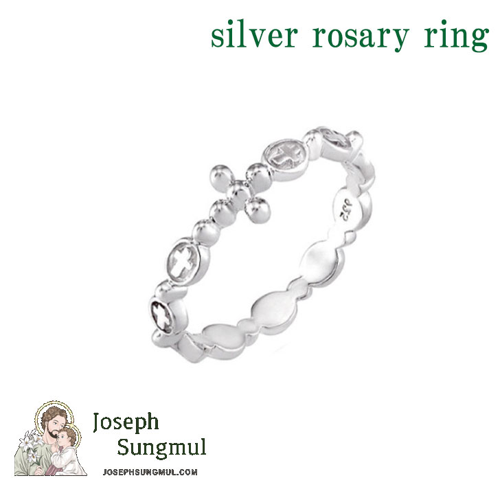 ジョセフ サングムル 指輪 リング joseph sungmul 正規販売店 メンズ レディース silver rosary ring シルバー ロザリオ リング SILVER シルバー 韓国アクセサリー 4079335105 ACC