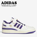 AfB_X Xj[J[ ADIDAS Y fB[X FORUM 84 LOW tH[ 84 [ WHITE zCg PURPLE p[v GW2009 V[YyÁzgpi