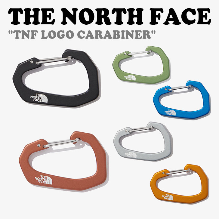 ノースフェイス カラビナ THE NORTH FACE メンズ レディース TNF LOGO CARABINER ロゴカラビナ BLACK ブラック BLUE ブルー GREEN グリーン RED レッド GRAY グレー FLAME ORANGE フレーム オレンジ NA5MP10A/B/C/D/E/F ACC【中古】未使用品