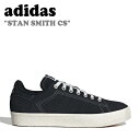 AfB_X Xj[J[ adidas Y fB[X STAN SMITH CS X^X~X CS BLACK ubN ID2042 V[YyÁzgpi