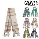 O[o[ }t[ GRAVER K̔X Flower Dot Embroidery Bold Check Muffler t[ hbg GuC_[ {[h `FbN}t[ BLACK GREEN BEIGE PINK PURPLE EMERALD G(W)-MF(23)-1-BK/GN/BE/PK/PP/ED ACC