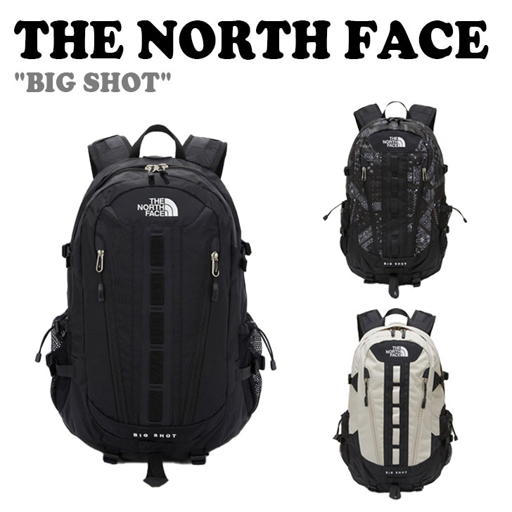 m[XtFCX obNpbN THE NORTH FACE Y fB[X BIG SHOT rbO Vbg BLACK ubN REAL BLACK AubN LIGHT GRAY CgO[ NM2DN51A/B/C obOyÁzgpi