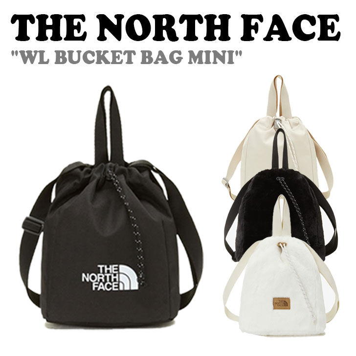 ノースフェイス クロスバッグ THE NORTH FACE WL BUCKET BAG MINI ホワイトラベル バケットバッグ ミニ BLACK ブラック CREAM クリーム REAL BLACK リアルブラック VANILLA バニラ NN2PP51J/K/L/M バッグ 【中古】未使用品のサムネイル